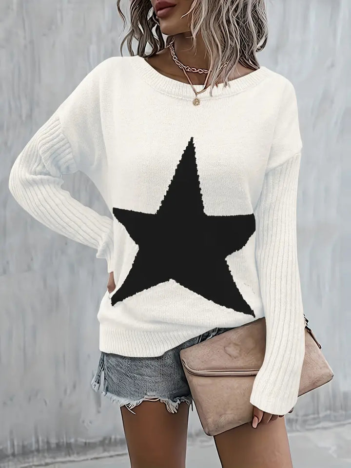 Gracefully Designed Sweater