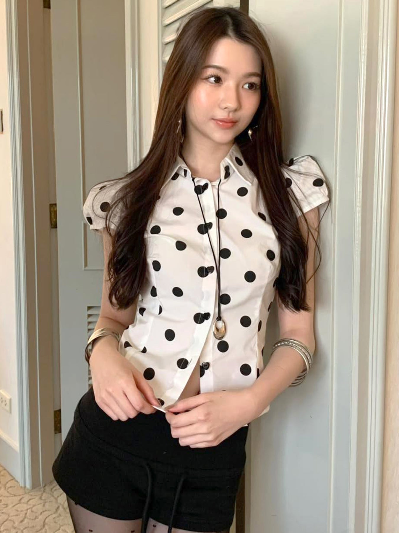 Vintage Inspired Blouse with a Contemporary Edge