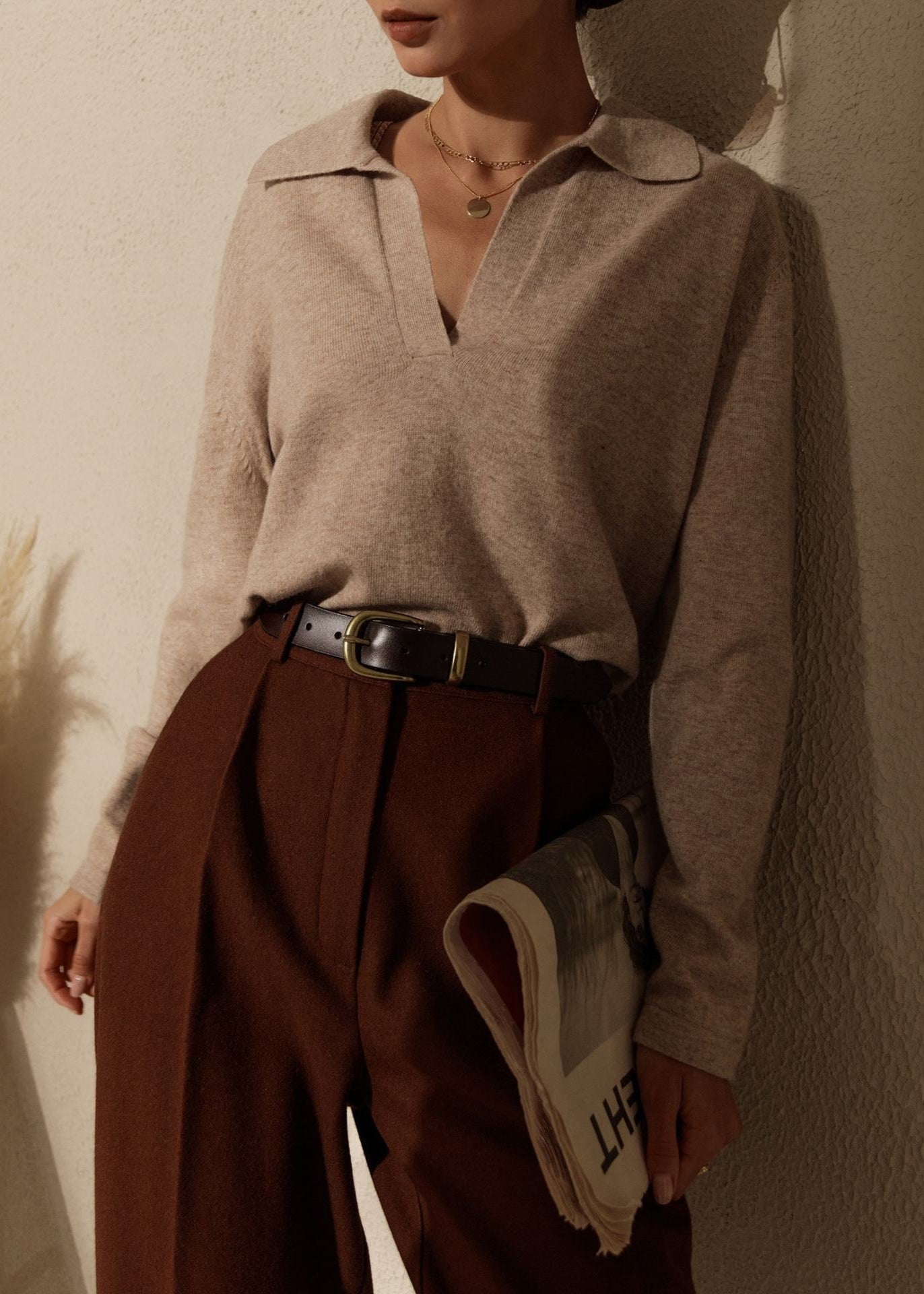 Polished Sweater with an Effortless Classic Look