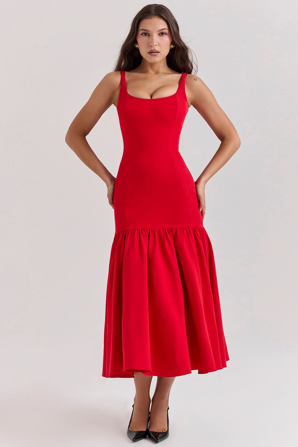 A Vintage Style Dress with Delicate Timeless Details