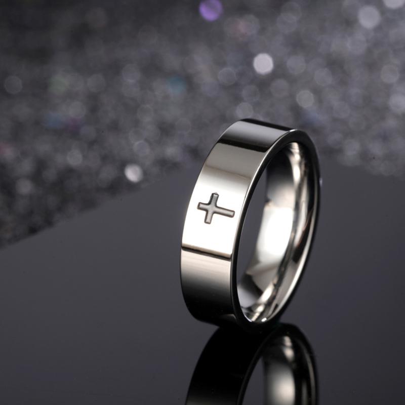 Silver Cross Ring