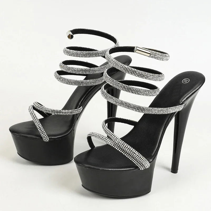 A Vintage Style Sandals with Delicate Timeless Details