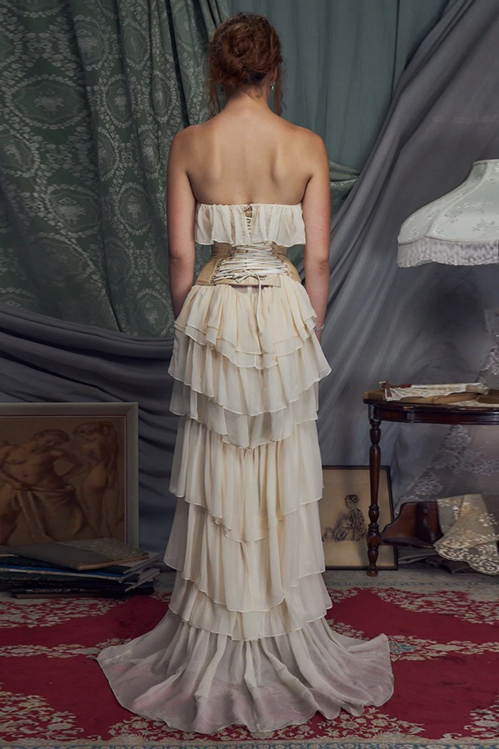 A Vintage Style Dress with Delicate Timeless Details