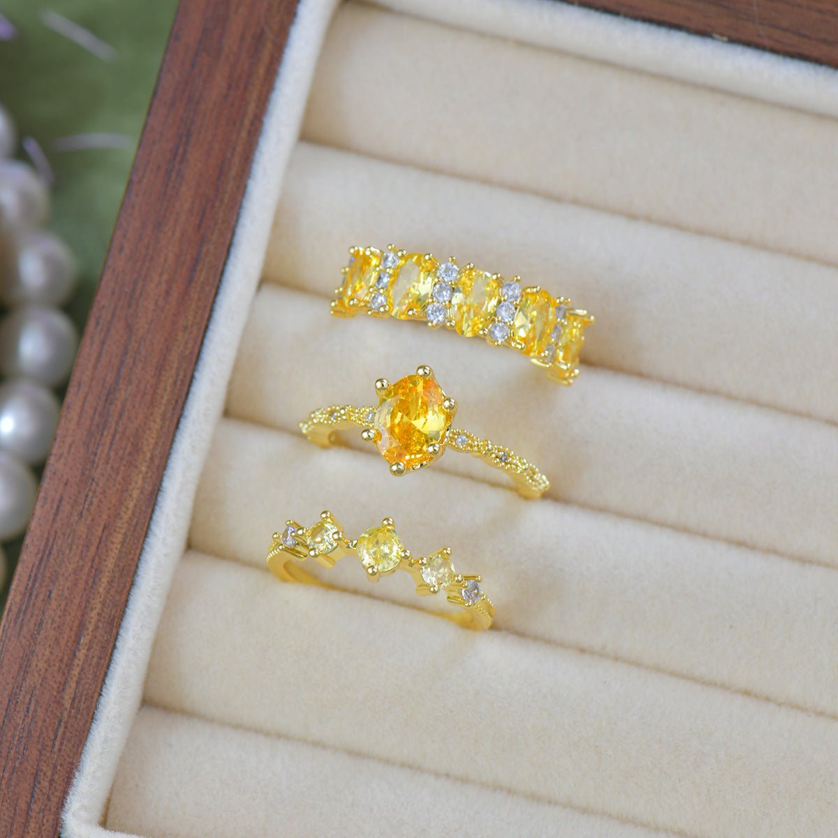Autumn Trilogy Ring