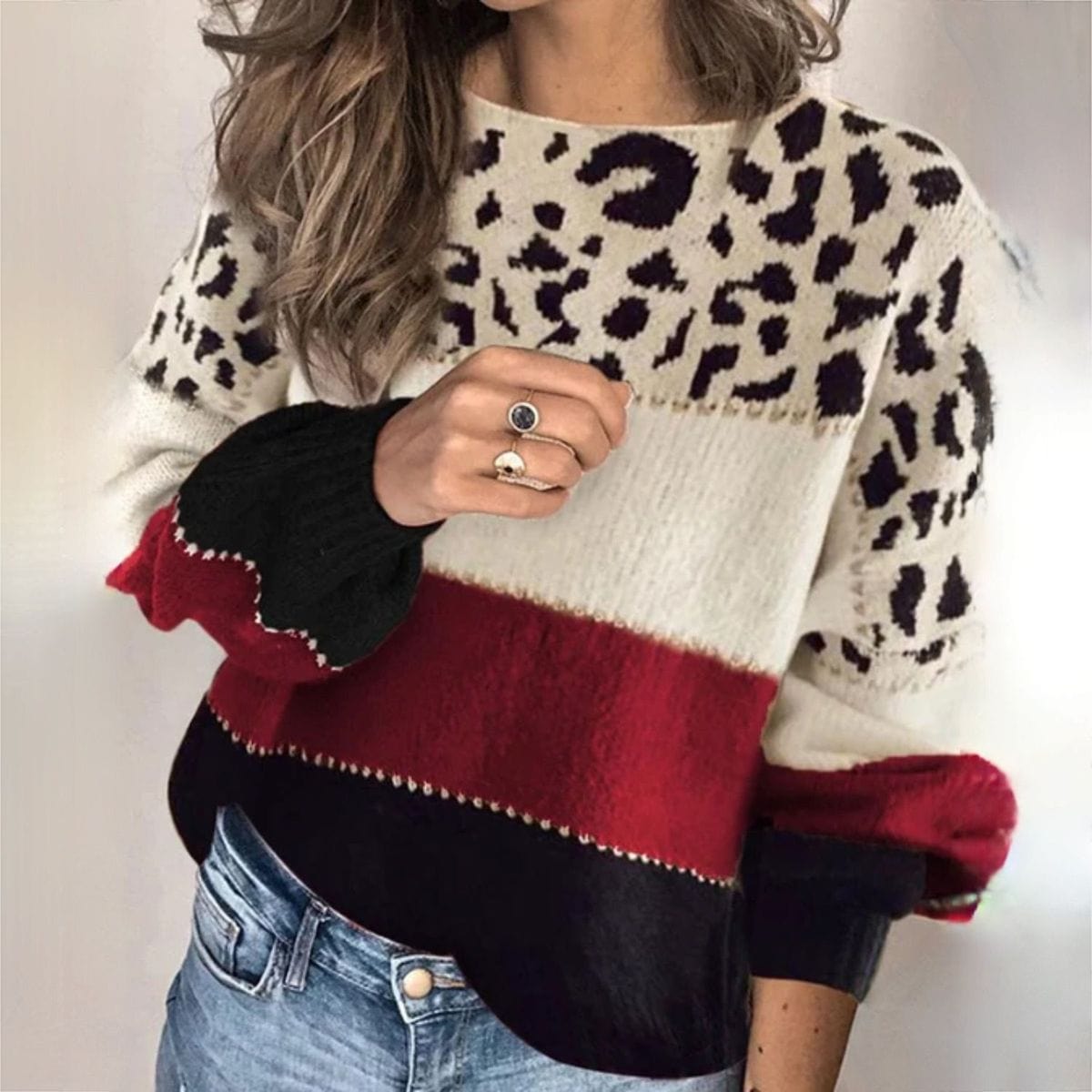Gracefully Designed Sweater