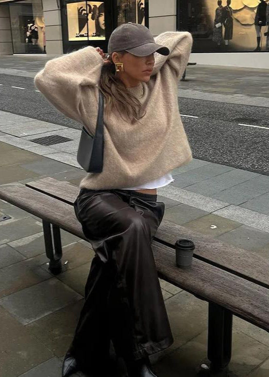 A Vintage Style Sweater with Delicate Timeless Details
