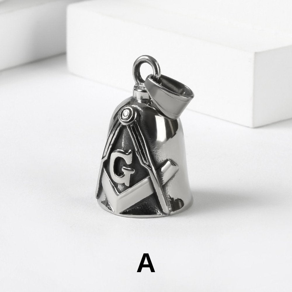 Gothic Guardian Bell Pendant