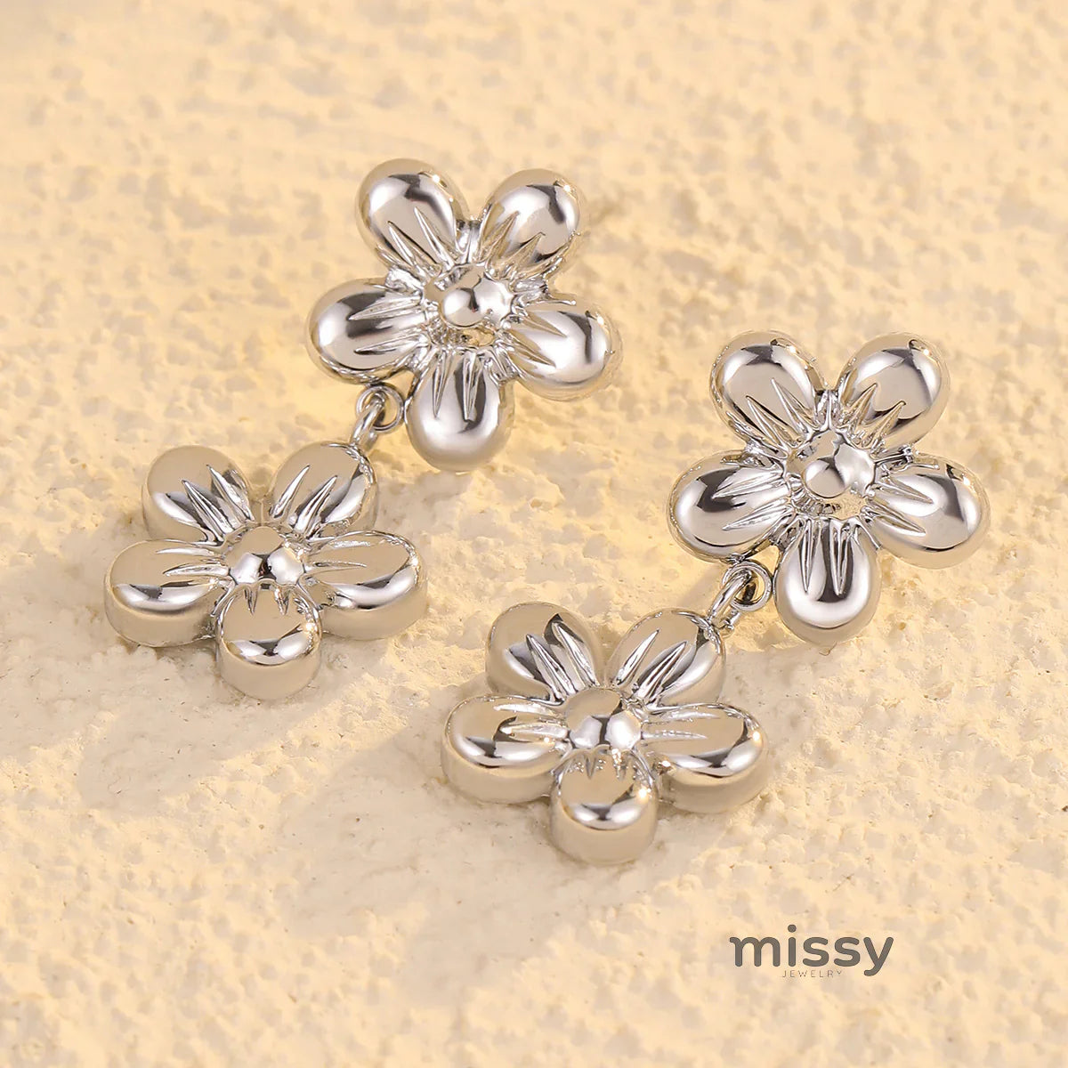 Aiden Petal Drop Earrings