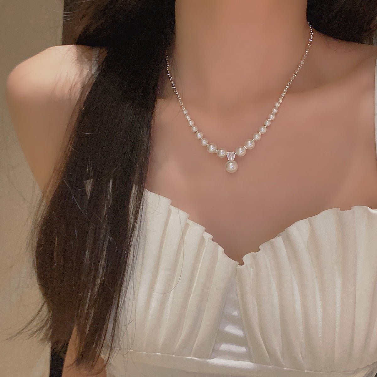 Rory Pearl Princess Necklace
