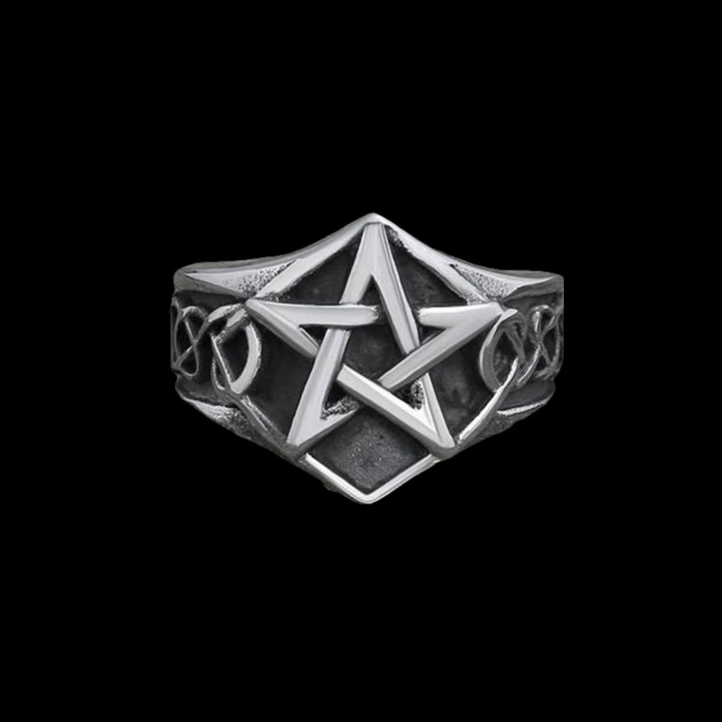 Pentagram Star Ring