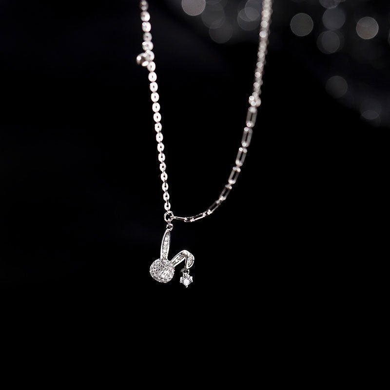 Silver Bunny Necklace