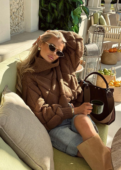 A Vintage Style Sweater with Delicate Timeless Details