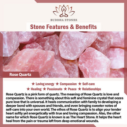 Natural Rose Quartz Crystal Stone Healing Arrowhead Necklace Pendant