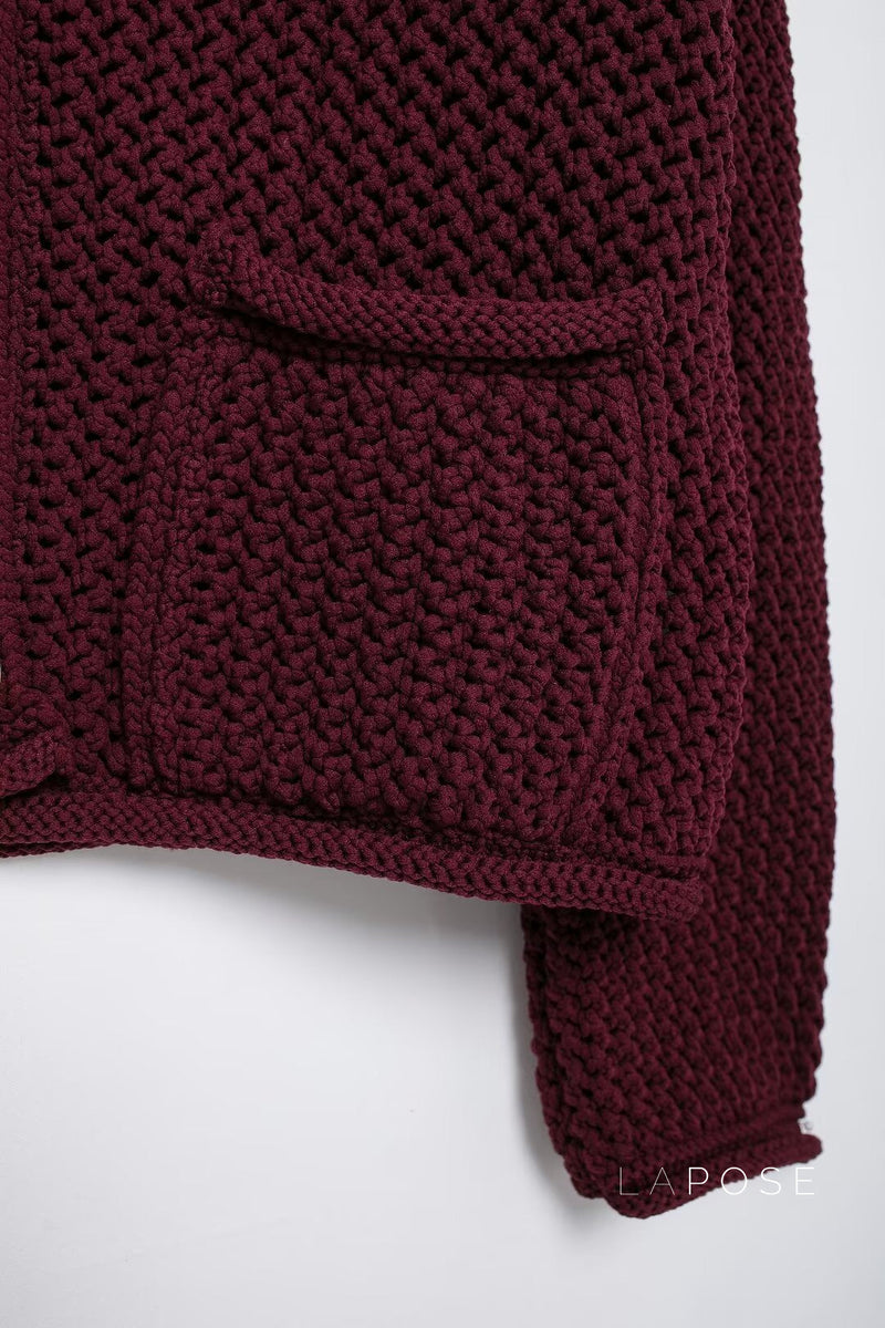 A Vintage Style Cardigan with Delicate Timeless Details