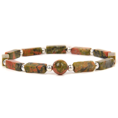 Natural Crystal Amethyst Bracelet for Spiritual Balance & Healing