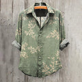 Japanese Art Print Casual Shirt elevenforest