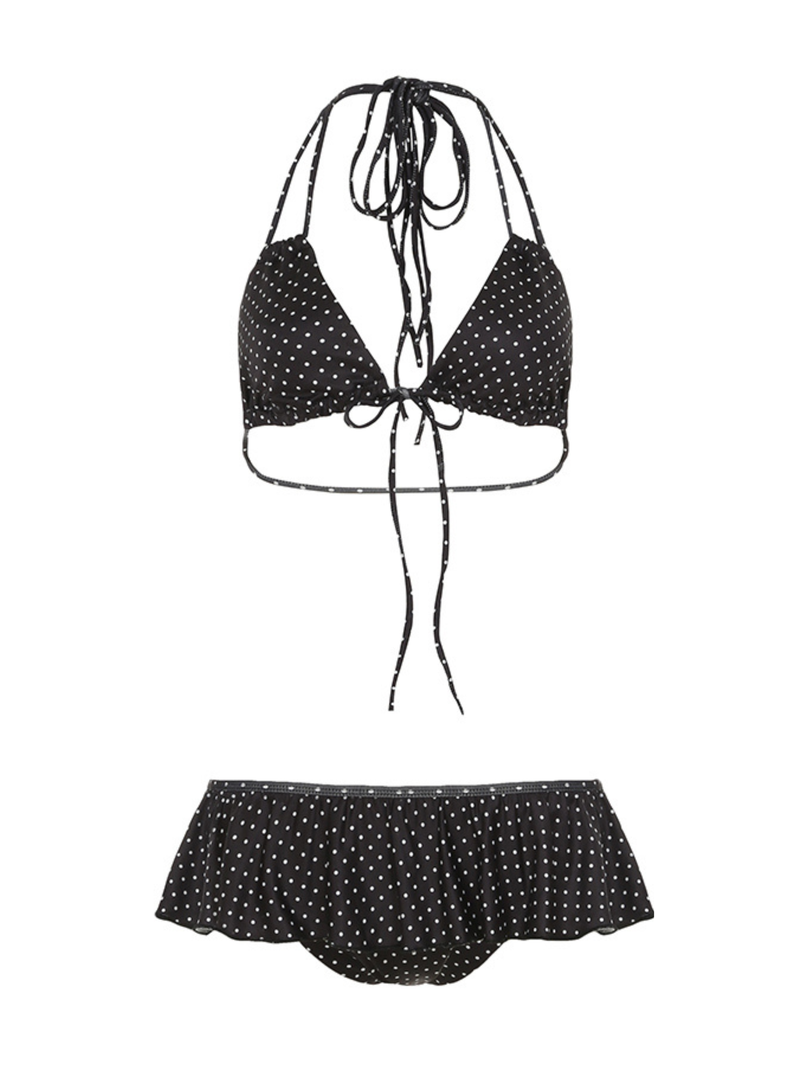 Vintage Inspired Bikini with a Contemporary Edge
