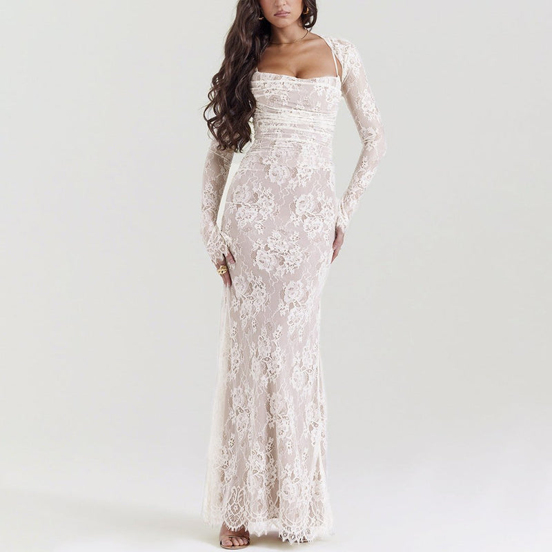 A Vintage Style Dress with Delicate Timeless Details