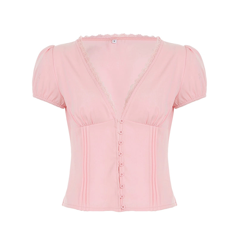 A Vintage Style Top with Delicate Timeless Details