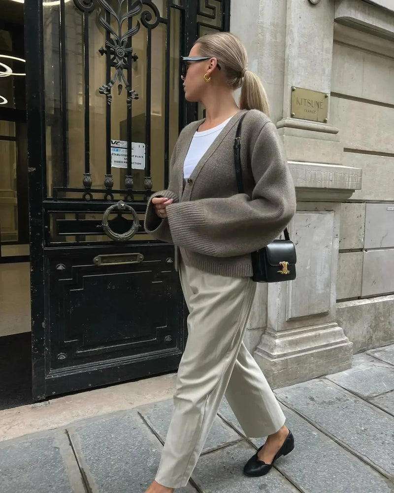 Vintage Inspired Sweater with a Contemporary Edge