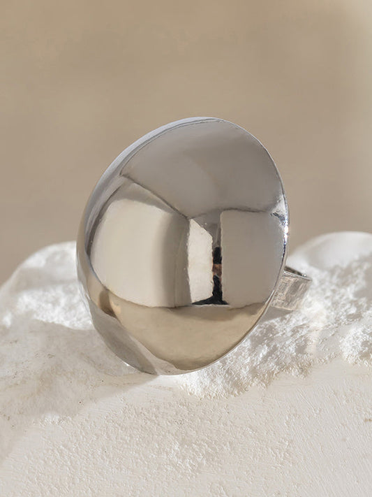 Geometric Shiny Rings Accessories