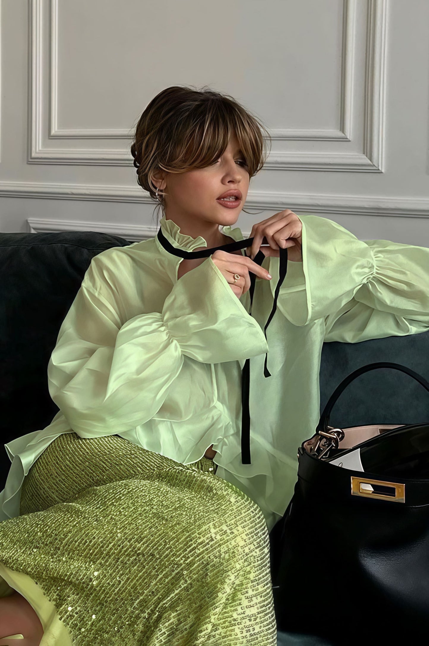 Gracefully Styled Blouse for Any Occasion