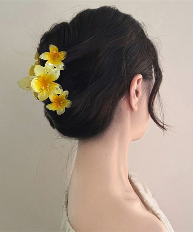Yellow Acrylic Hairpin