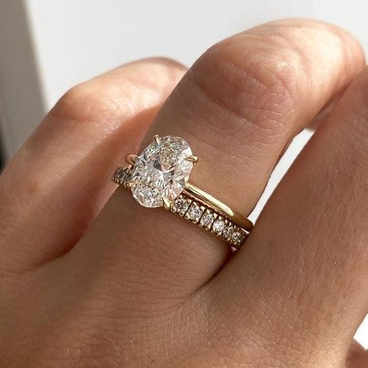 Crystal Ring Set