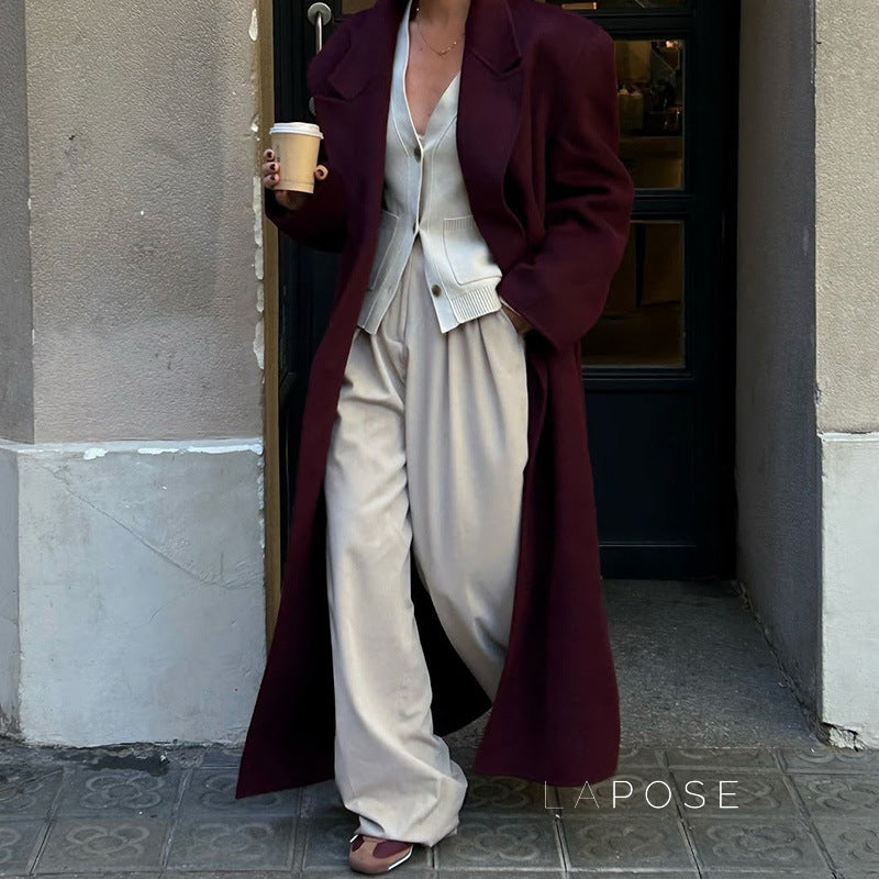 Sophisticated Coat with a Clean Classic Look