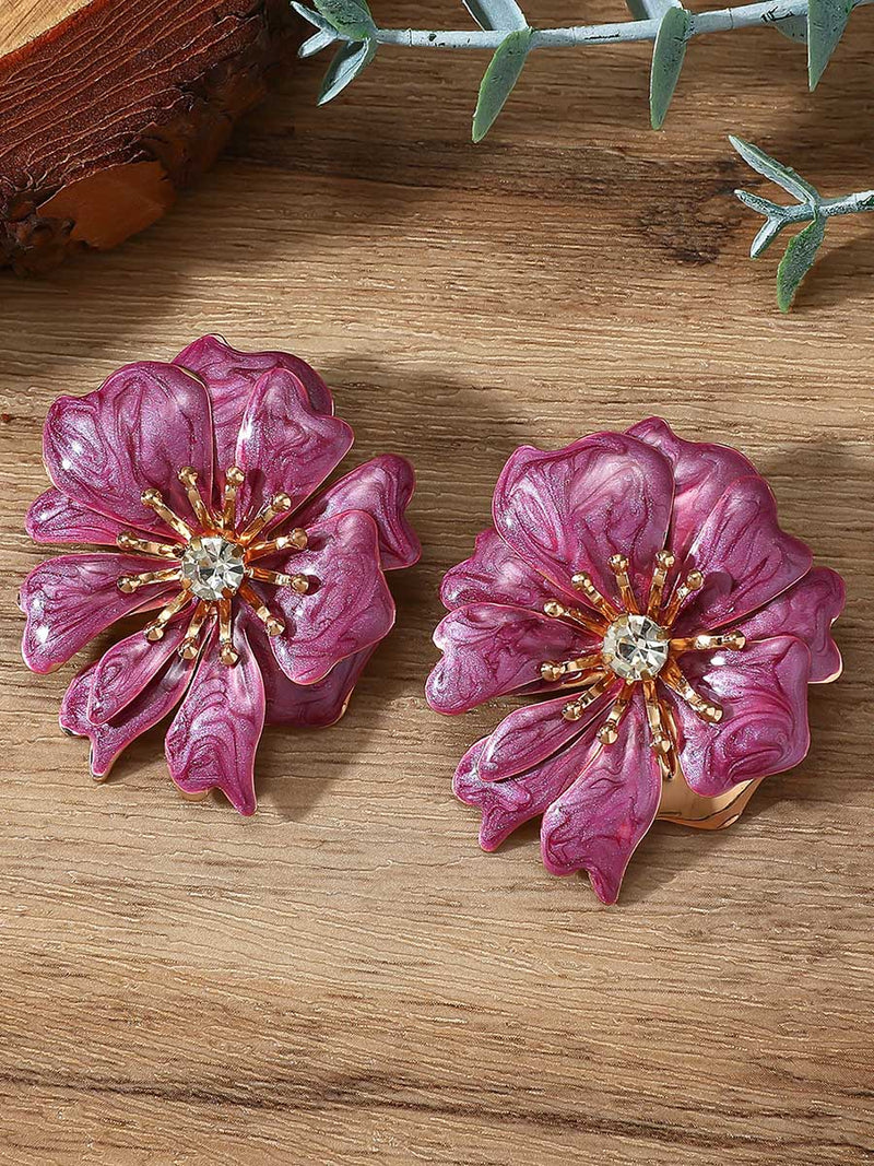 Flower Shape Earrings Accessories