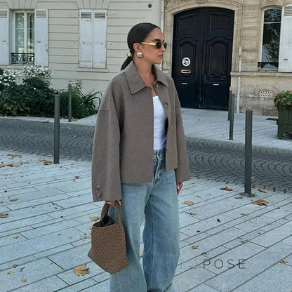 Classic Vintage Jacket with a Flattering Fit