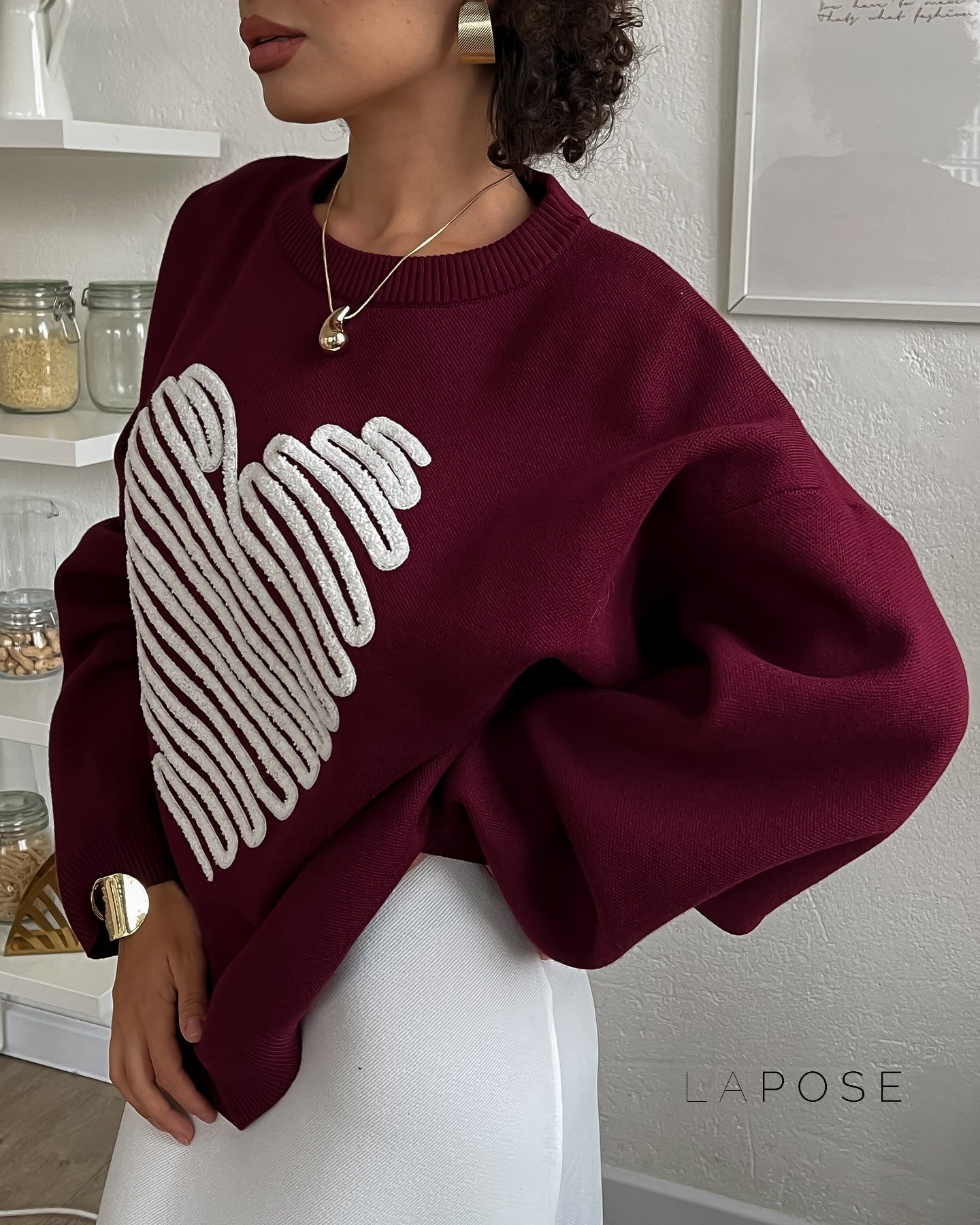 Beautifully Finished Sweater in a Timeless Design