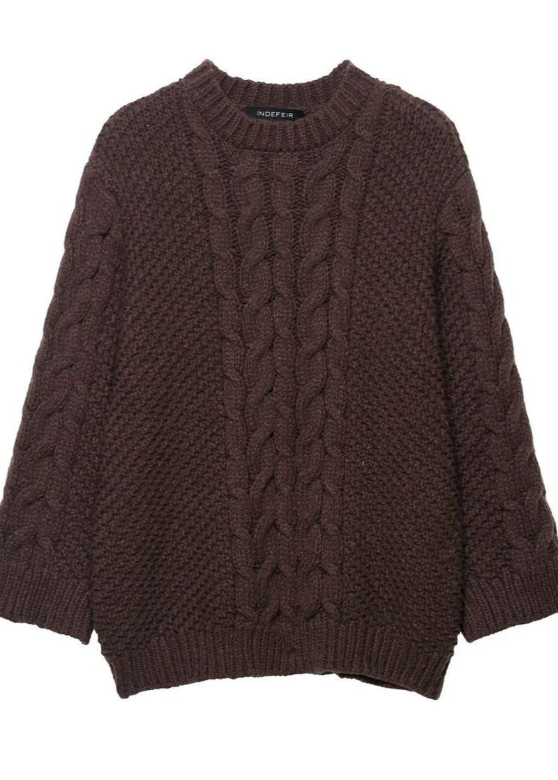 A Vintage Style Sweater with Delicate Timeless Details