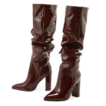A Vintage Style Boots with Delicate Timeless Details