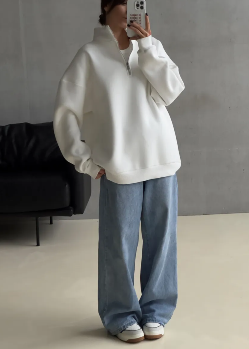 Vintage Inspired Pullover with a Contemporary Edge