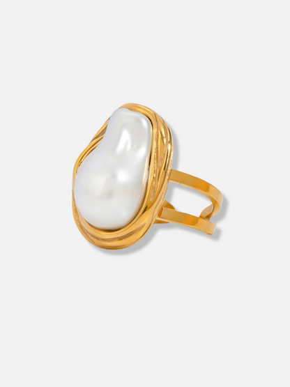Aza Adjustable Gold Ring Set