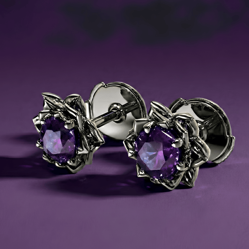 Mystic Bloom Topaz Earrings