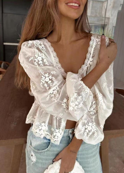 Gracefully Styled Blouse for Any Occasion