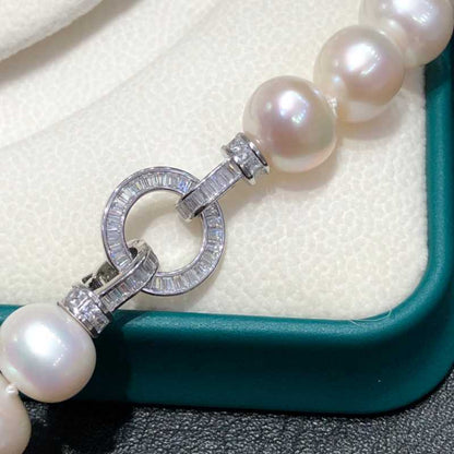 11-12mm Classic Aaa Grade Freshwater Pearl Necklace
