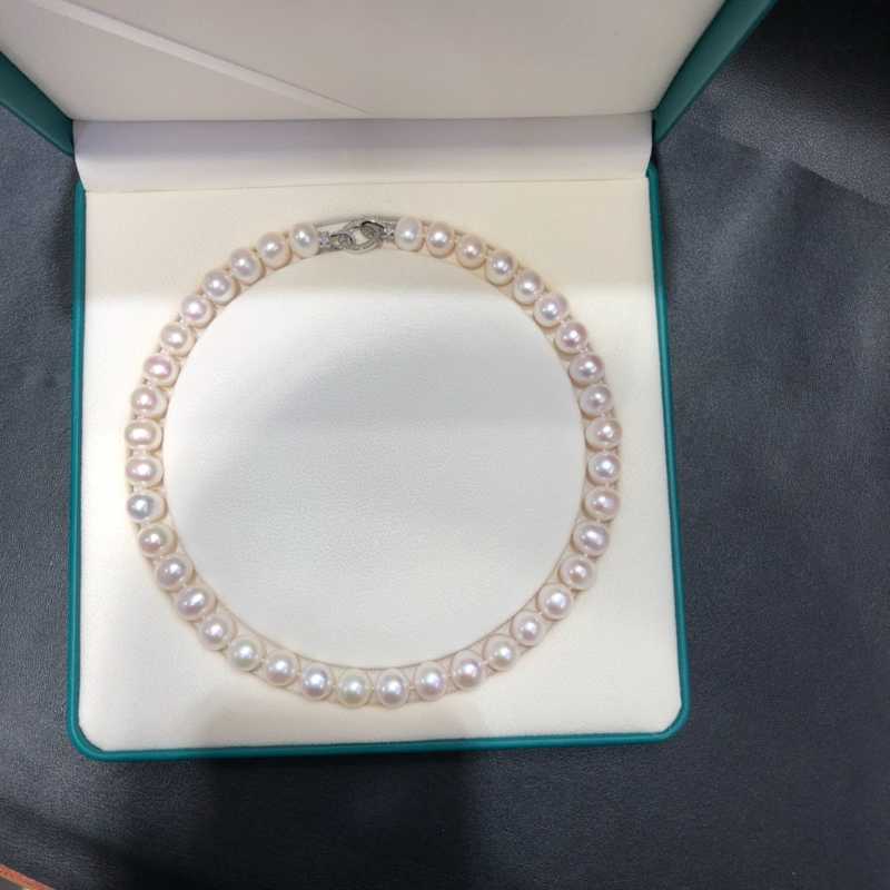 11-12mm Classic Aaa Grade Freshwater Pearl Necklace