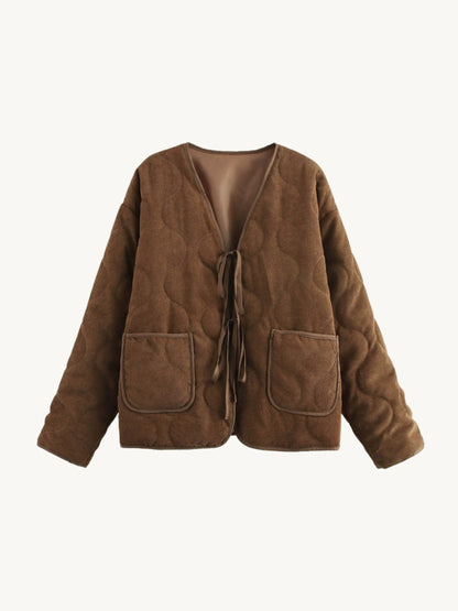 A Vintage Style Jacket with Delicate Timeless Details