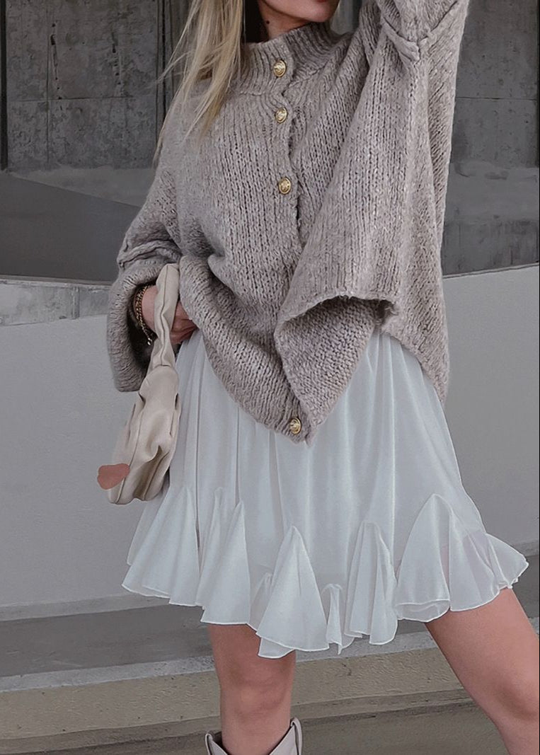 Classic Vintage Cardigan with a Flattering Fit