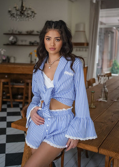 A Vintage Style Shirt with Delicate Timeless Details