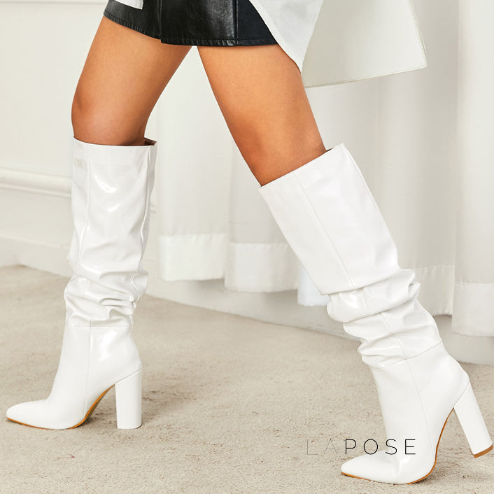 A Vintage Style Boots with Delicate Timeless Details