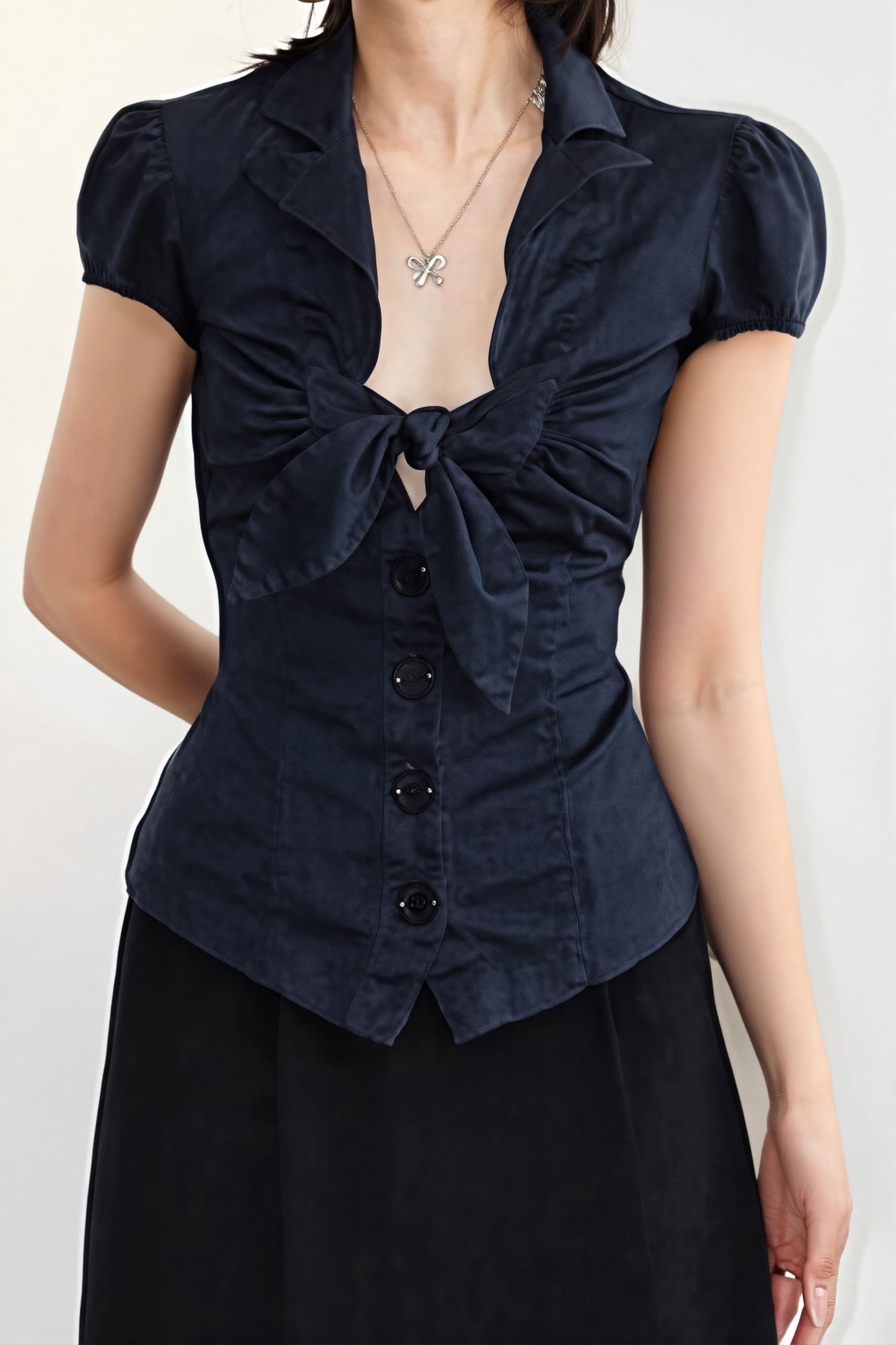 A Vintage Style Blouse with Delicate Timeless Details