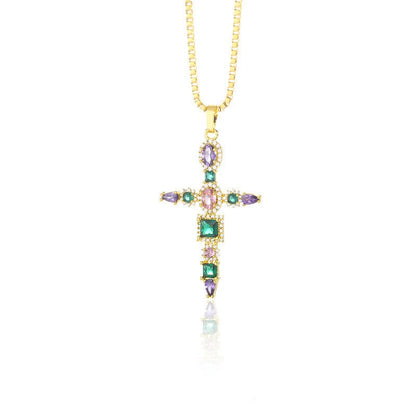 Simple Cross Necklace