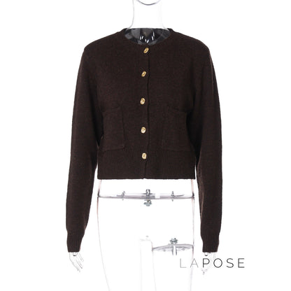 A Vintage Style Cardigan with Delicate Timeless Details