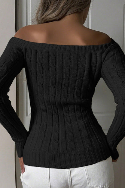 Vintage Inspired Sweater with a Contemporary Edge