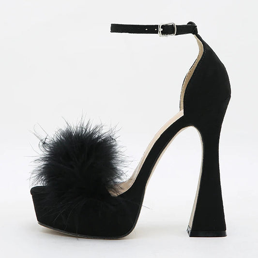 A Vintage Style Heels with Delicate Timeless Details