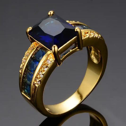 Kassira Bluemont Gold Ring